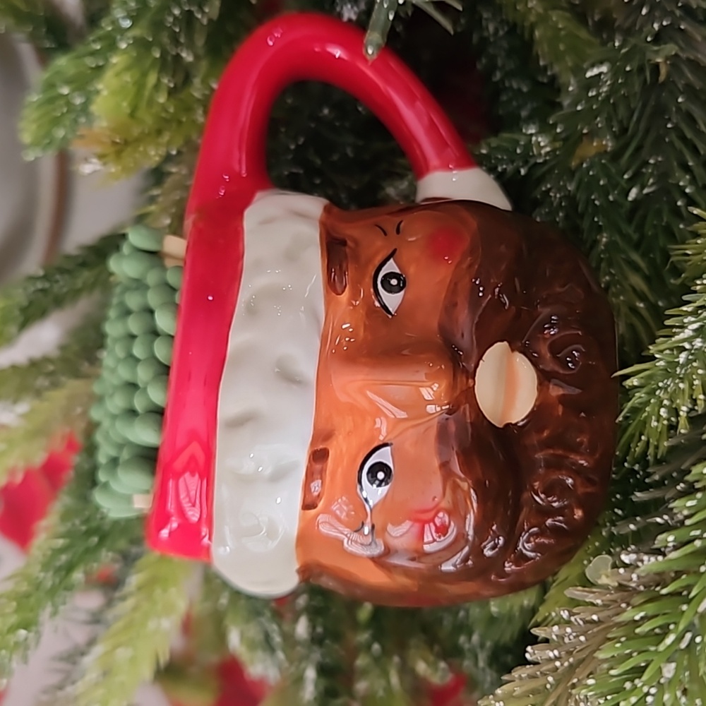 Mini Santa Mug with Matches and Striker